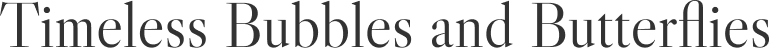Black wordmark logo with decorative serif
